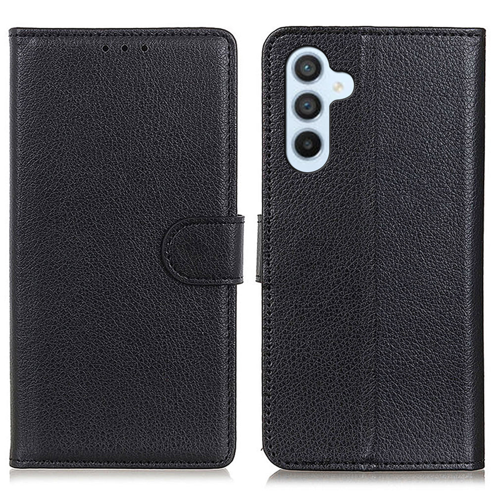 For Samsung Galaxy A05s 4G Case PU Leather Wallet Stand Litchi Texture Phone Cover For Samsung Galaxy A05s 4G Case PU Leather Wallet Stand Litchi Texture Phone Cover
